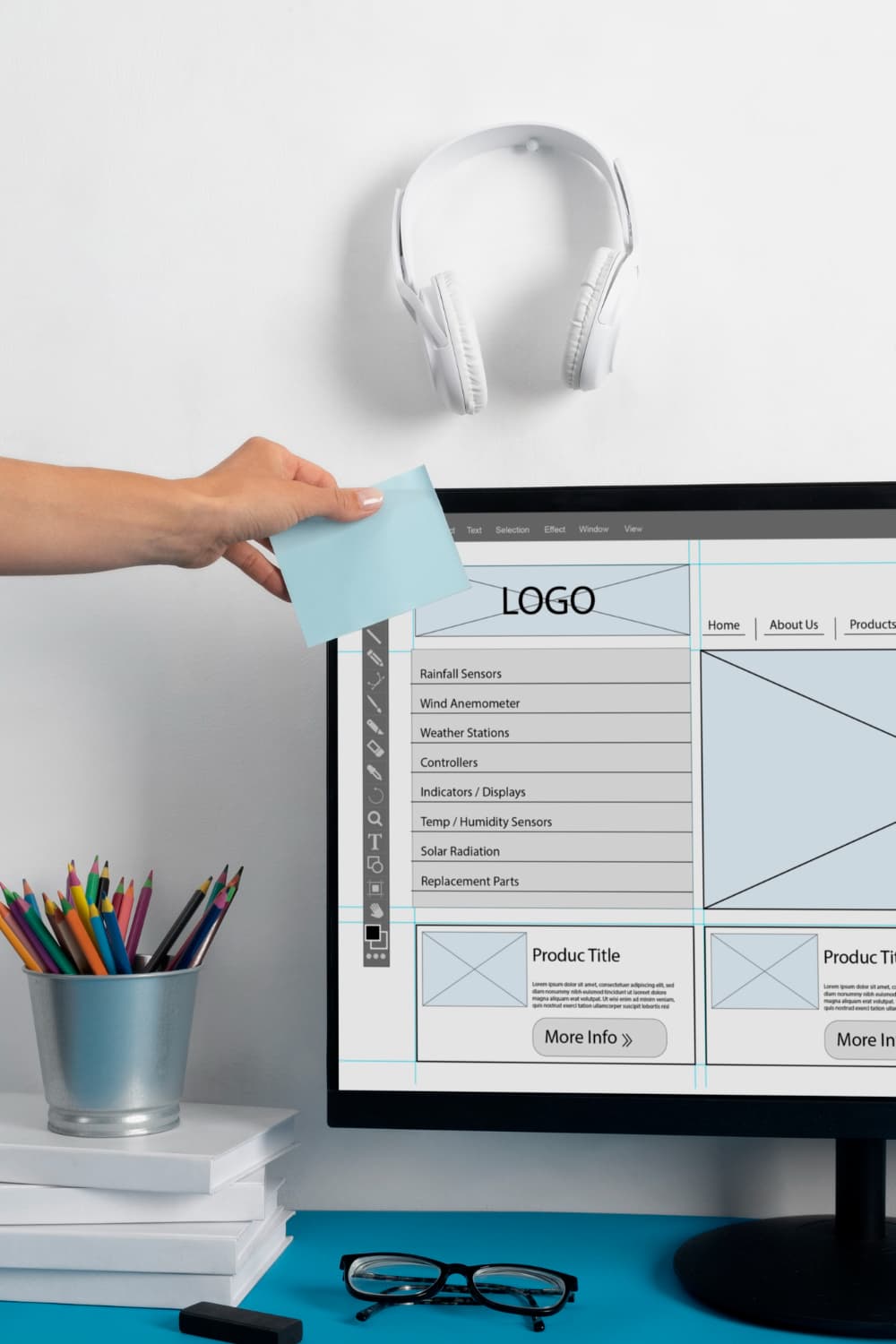 Landing page and CRO visual